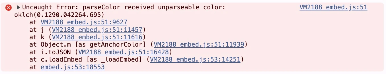 parseColor Error