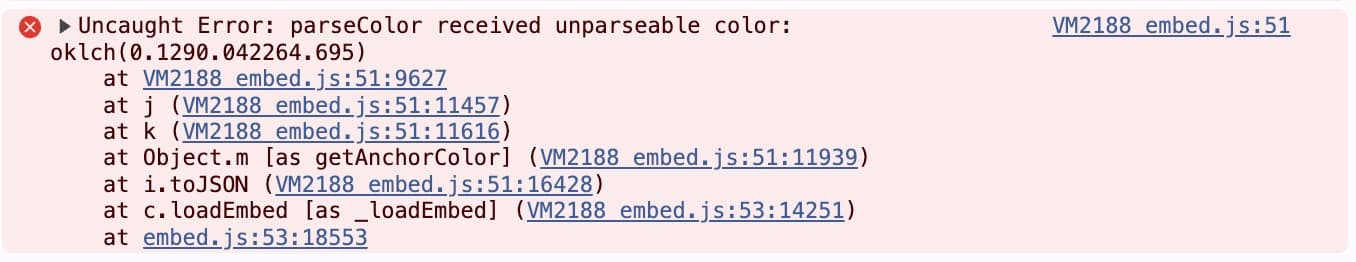 parseColor Error